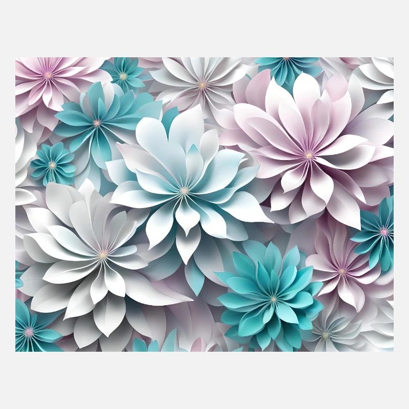 Fleurs en papier