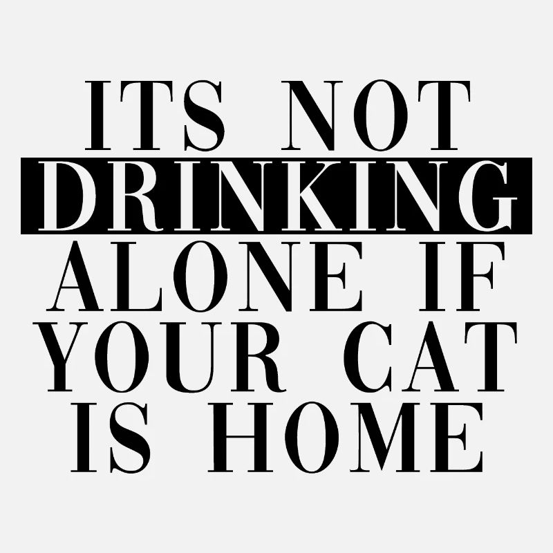 il ne boit pas si votre chat est à la maison