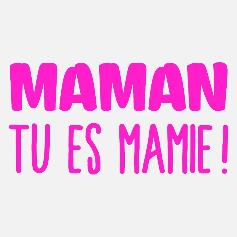 Mamie future grand mère