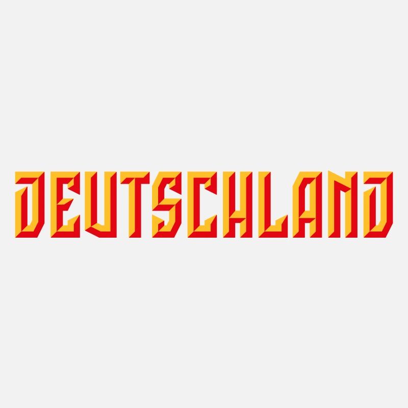 Deutschland Lettering (Relief / 3D / 2C)