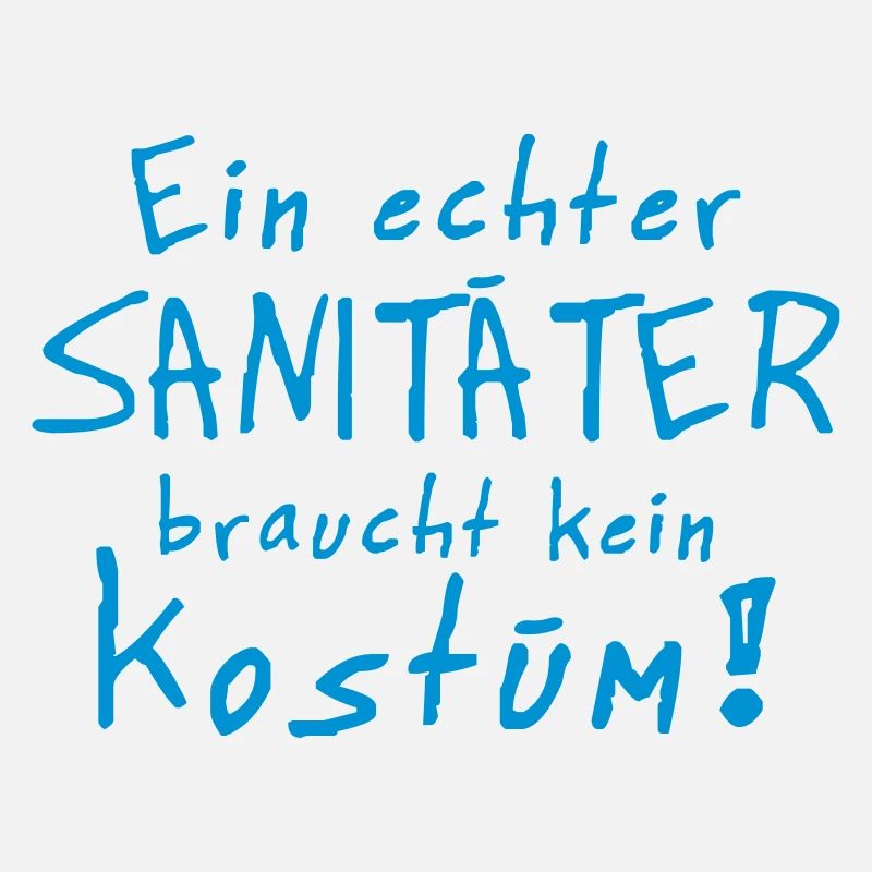 ein echter sanitäter kostüm