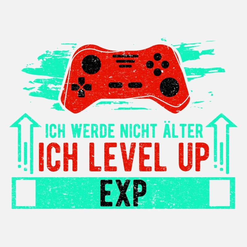ICH WERDE NICHT ÄLTER, ICH LEVEL UP