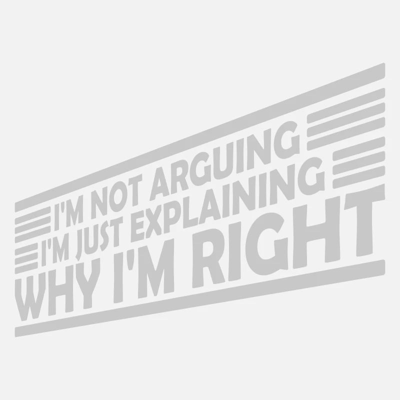 I m not arguing