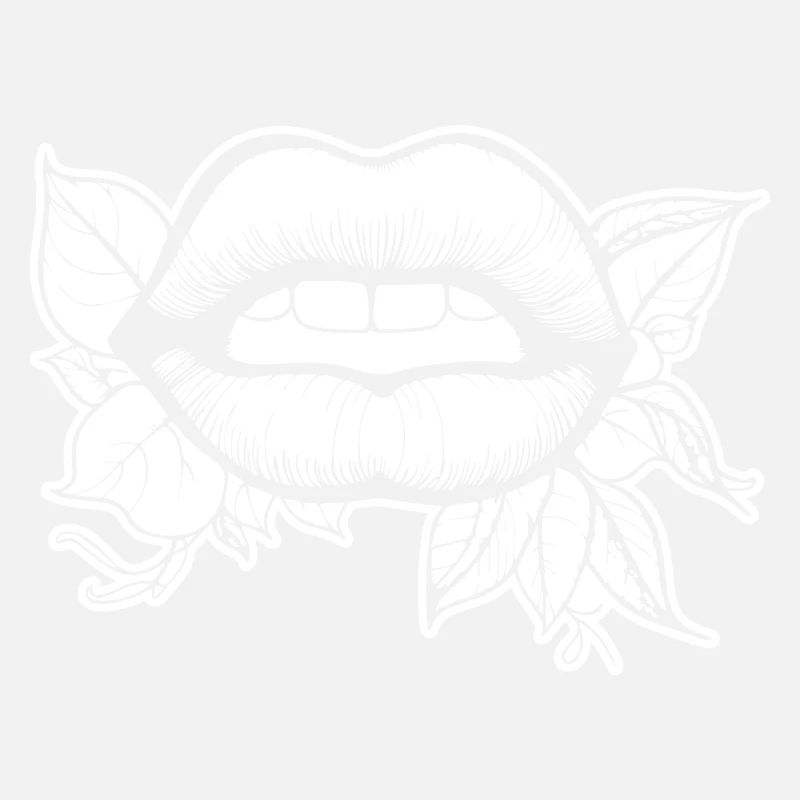 Lèvres, bouche, baisers lèvres