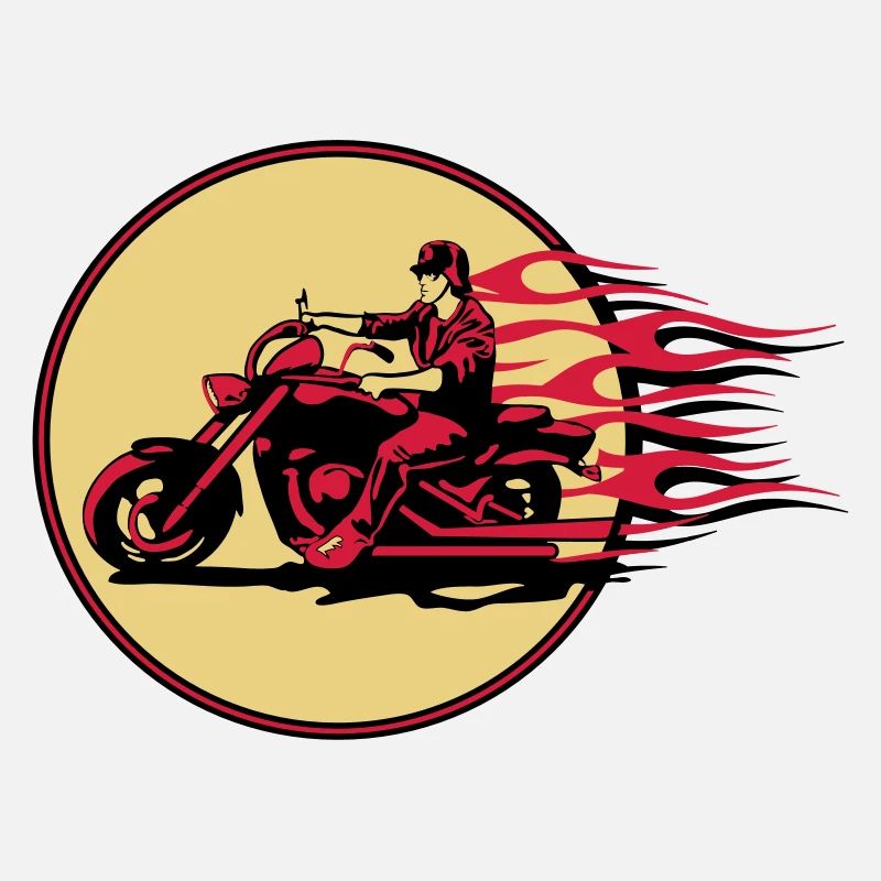 Casque d'acier cool moto chopper fire