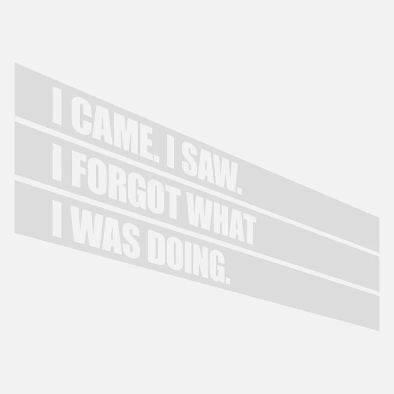 I came saw forget