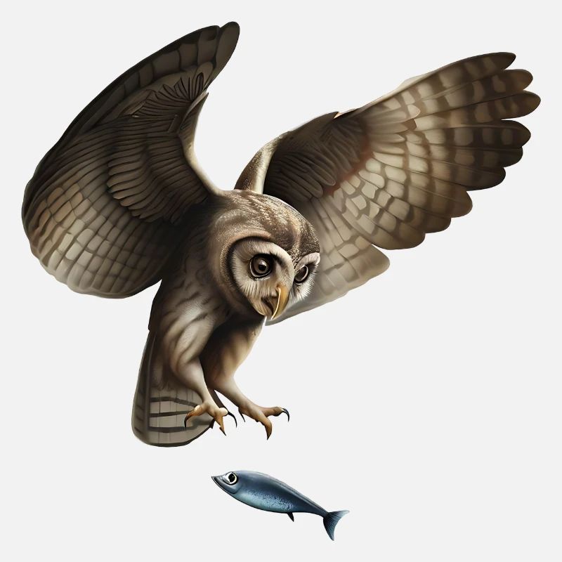 The fish-catching owl