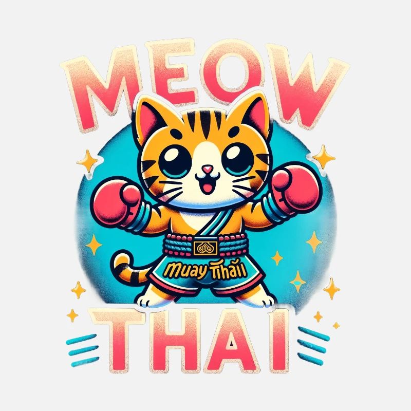 Mixed Martial Arts Meow Thai Muay Thai Cat