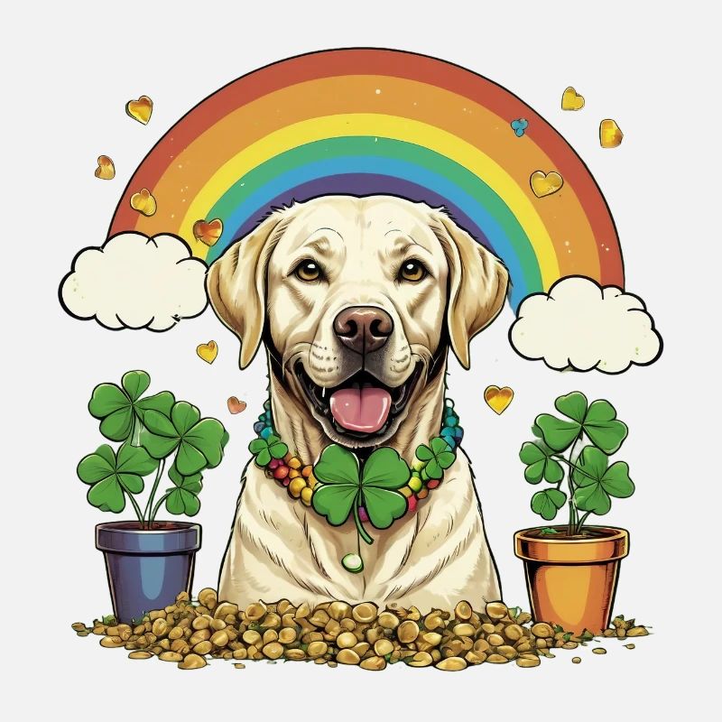Clover St. Patrick's Day Labrador