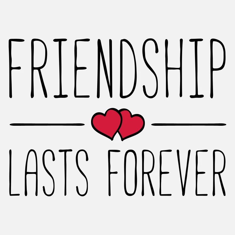 friendship lasts forever hearts