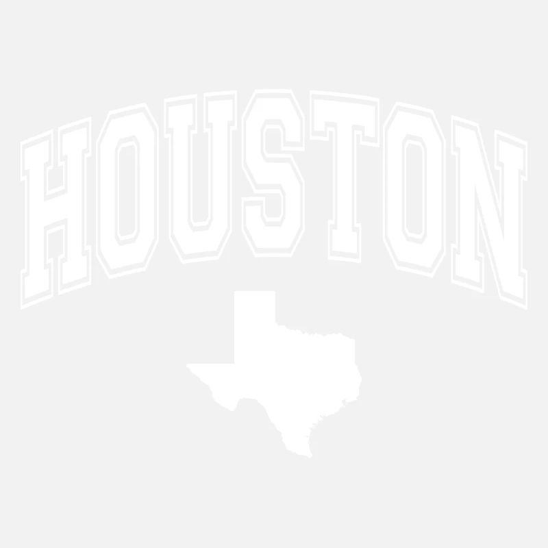 houston outline map