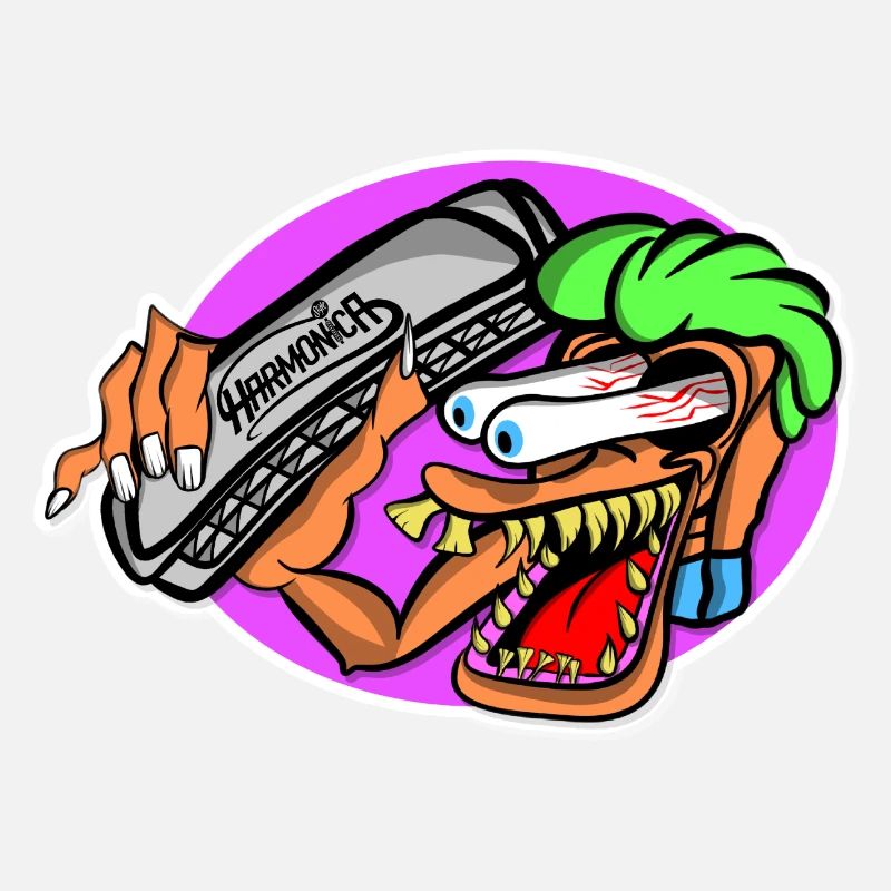 Rat fink Harmonica Style