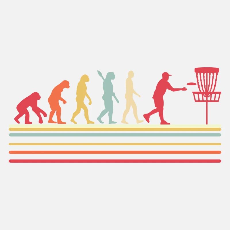 Disc Golf Disc Golfer Evolution Sport