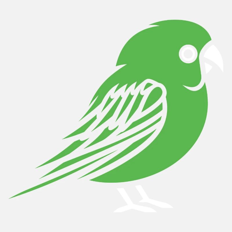 Cute little parakeet