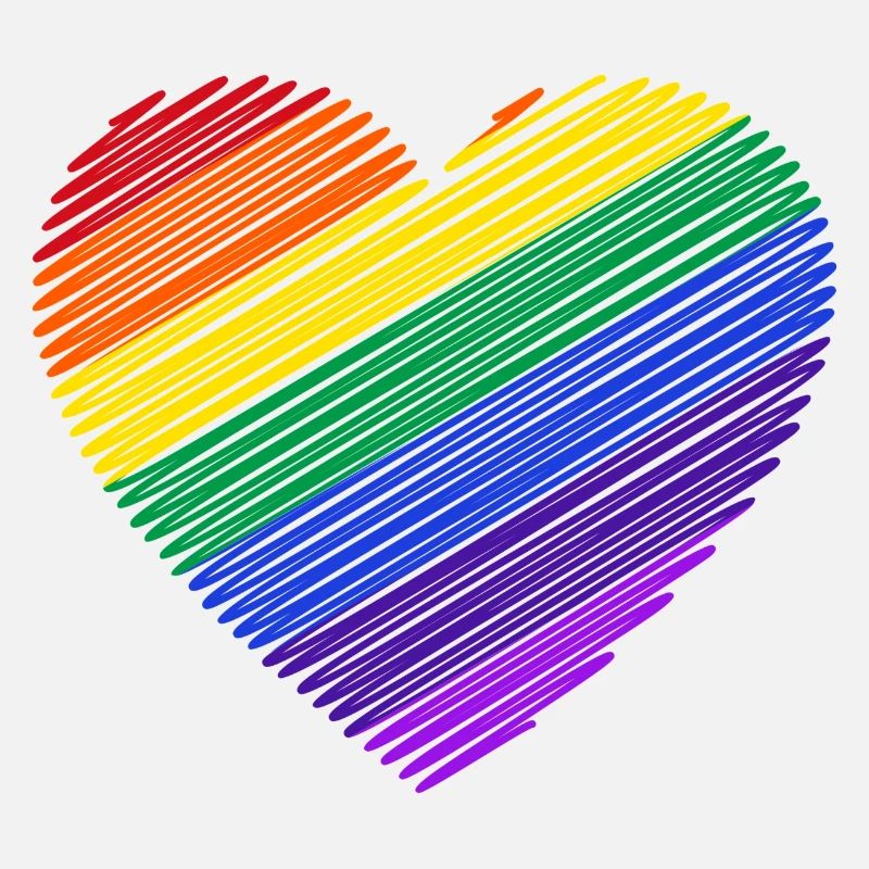 Regenbogenherz