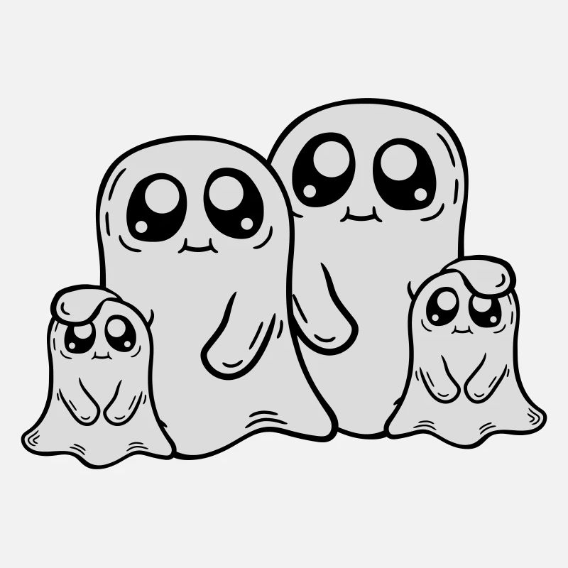 Eltern Kinder Geister Familie