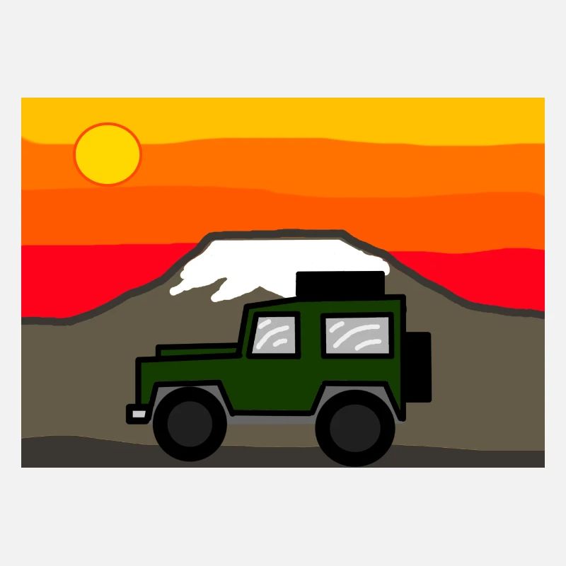 Offroader in Afrika