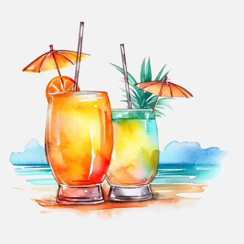 COCKTAIL ON THE BEACH
