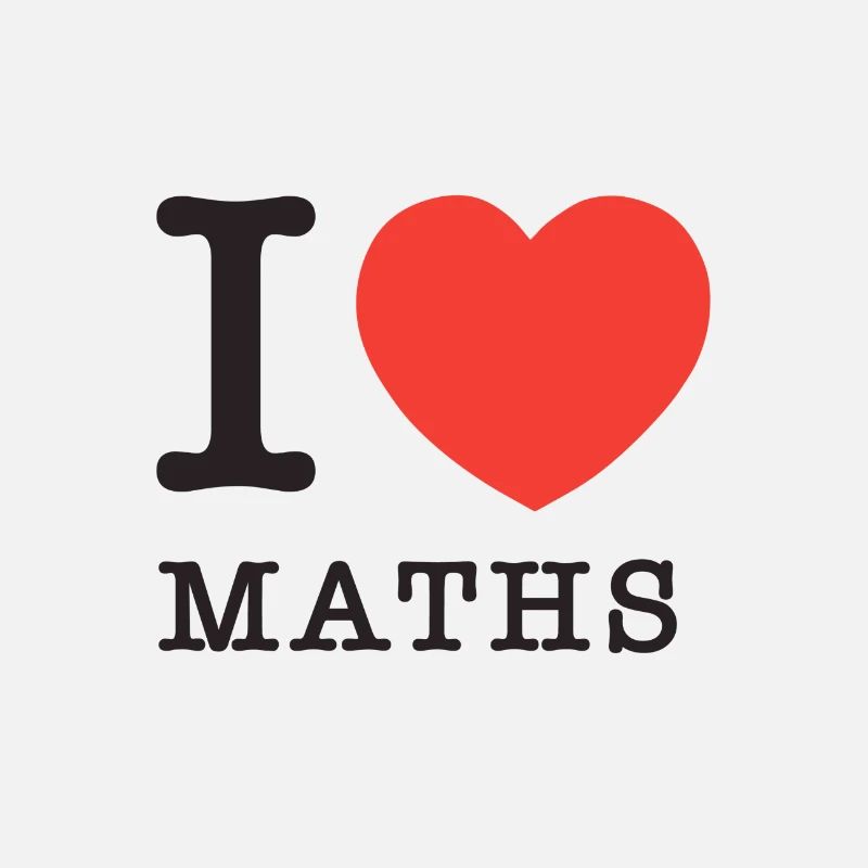 I love maths / I heart maths