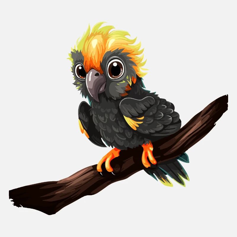 Bébé perroquet Ara oiseau