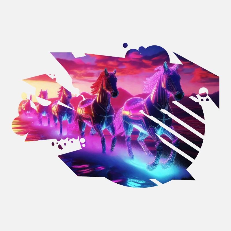 Electric Herd - Synthwave Horses
