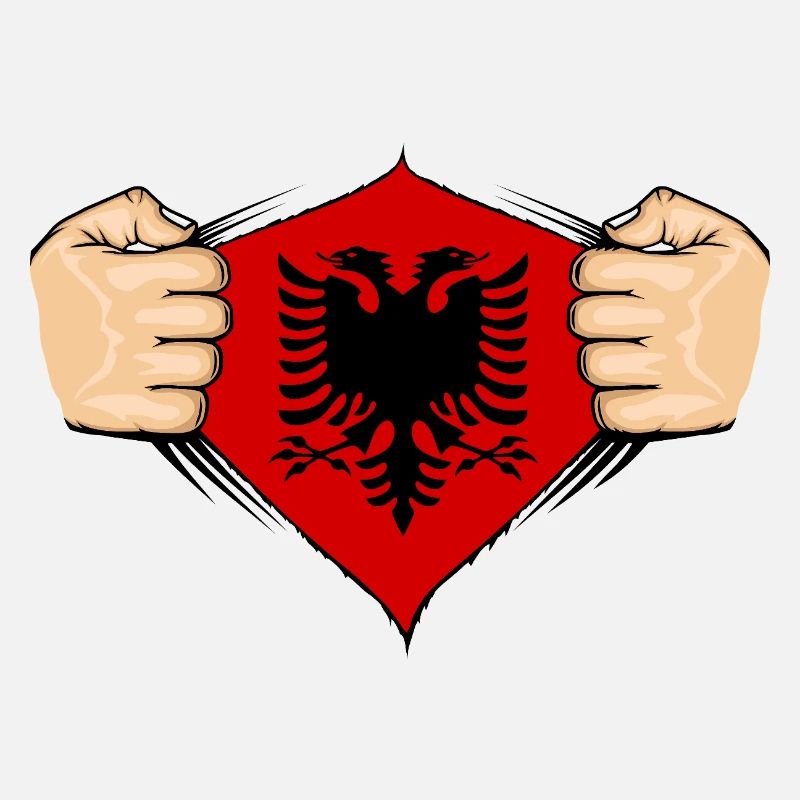 Conception du drapeau de l’Albanie