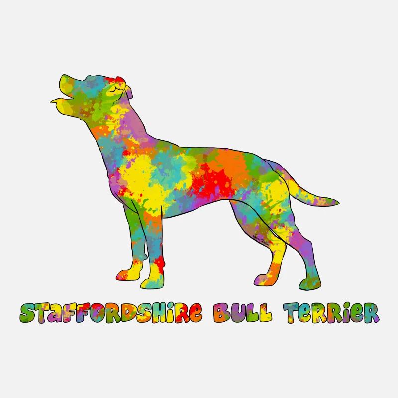 Staffie Multicolore