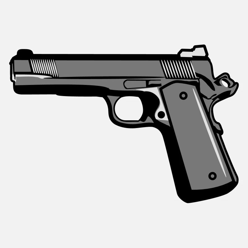 Waffen Pistole schiessen