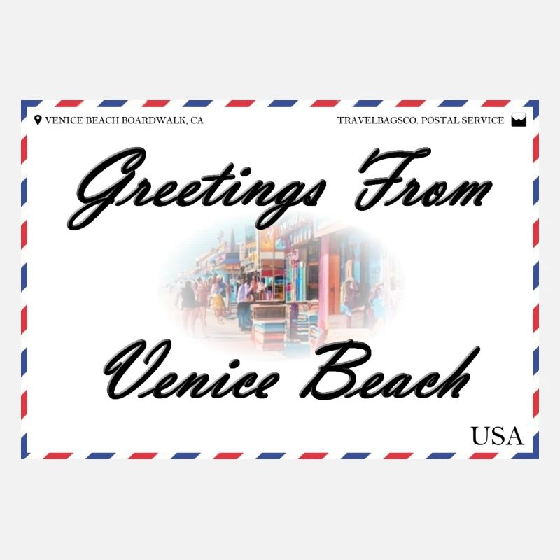 Venice Beach souvenir postcard
