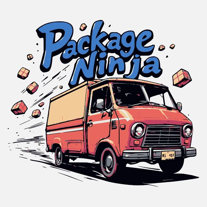 Delivery Driver Occupation Package Ninja