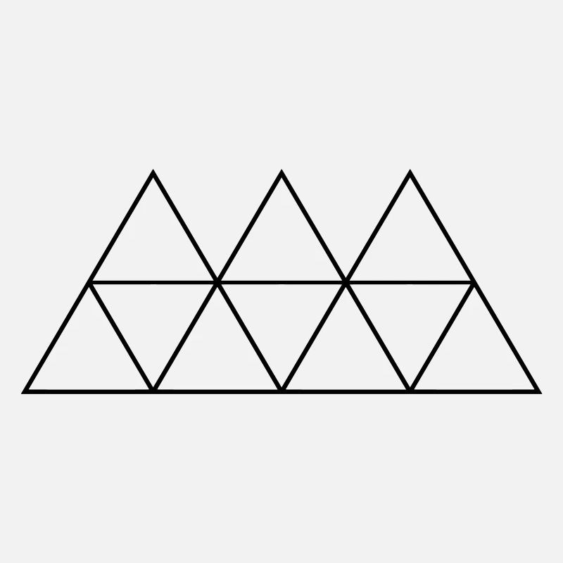 Geometry triangle Outlines AllroundDesigns