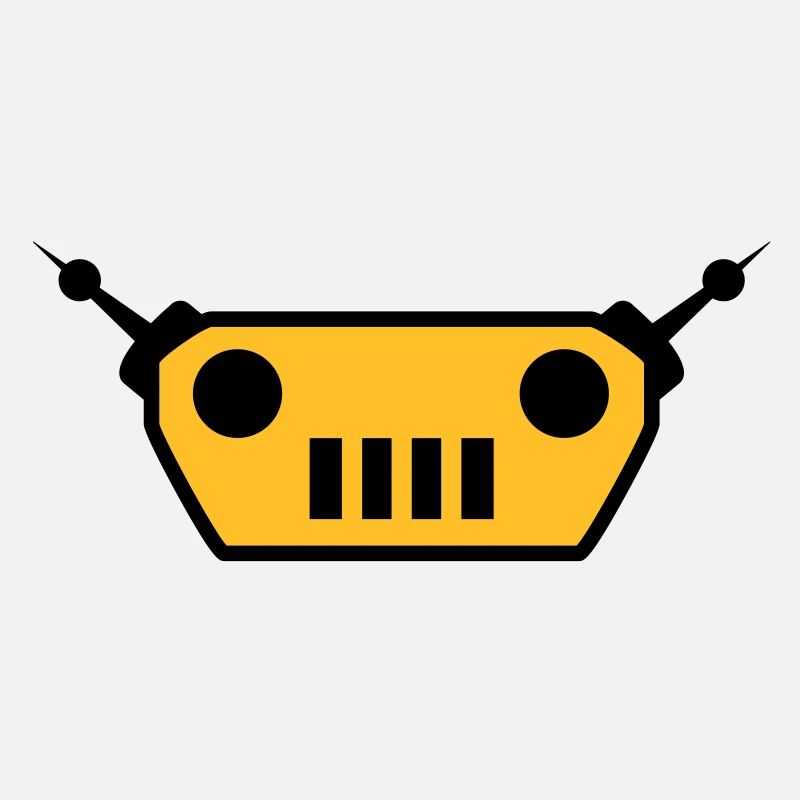 Cool Robot Face Design