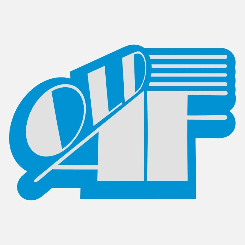 old AF Text Logo