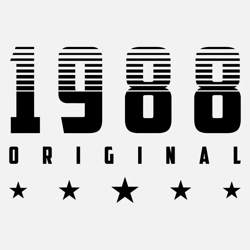 Original 1988 Année de naissance | | changeable de couleur