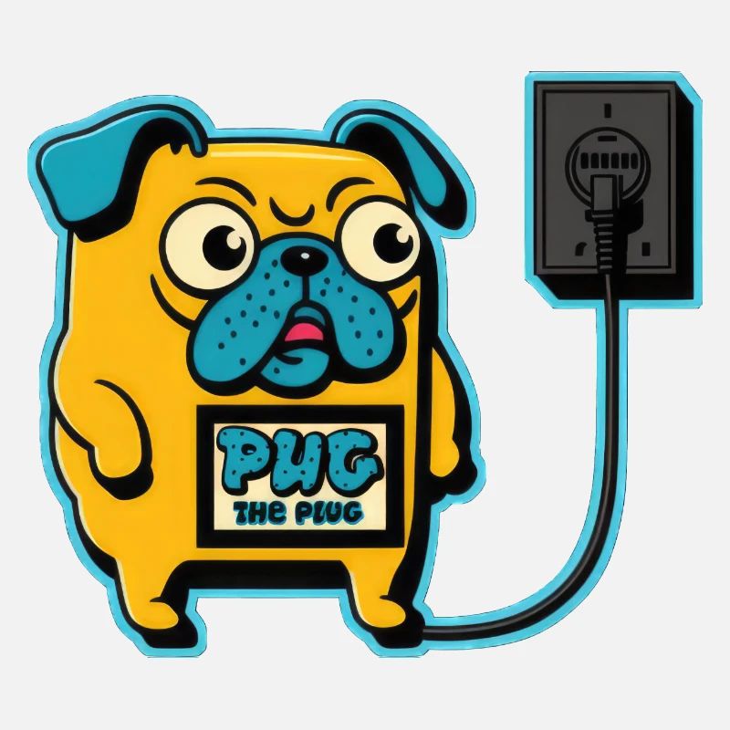 Mops den Stecker