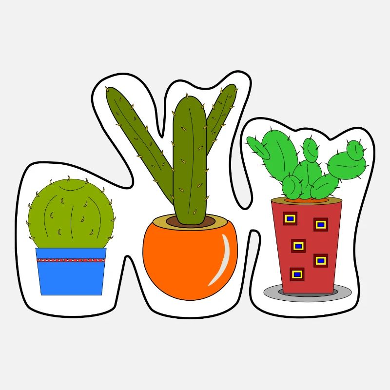 Autocollant Cactus