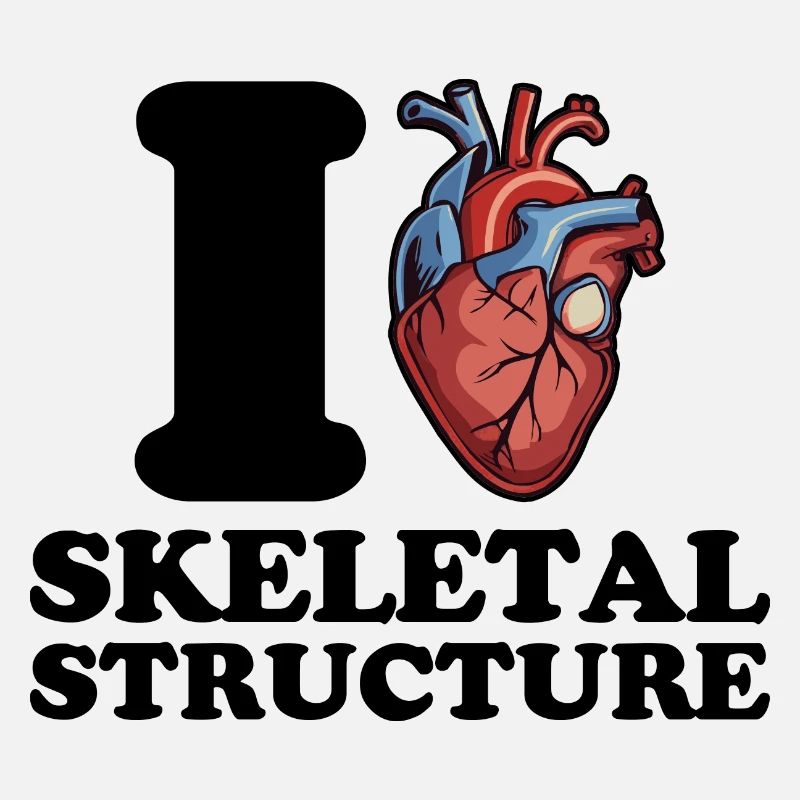 I love skeletal structures
