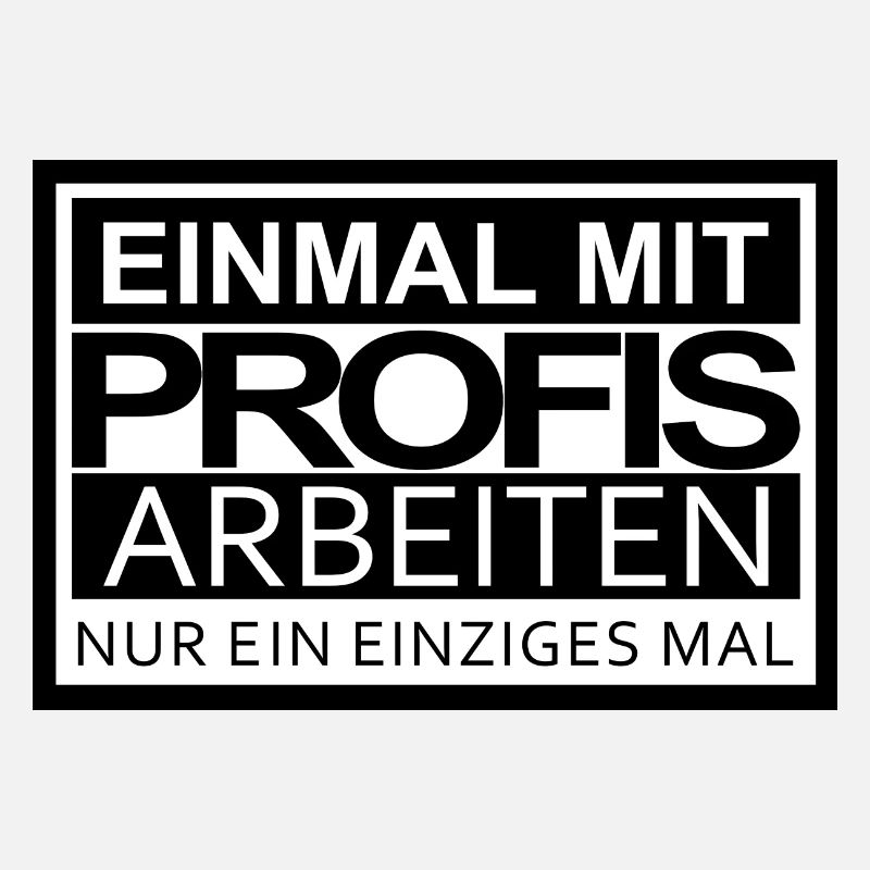 Einmal mit Profis Arbeiten