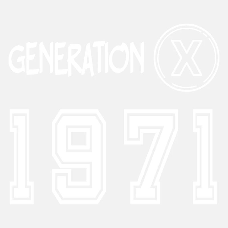 Génération X 1971