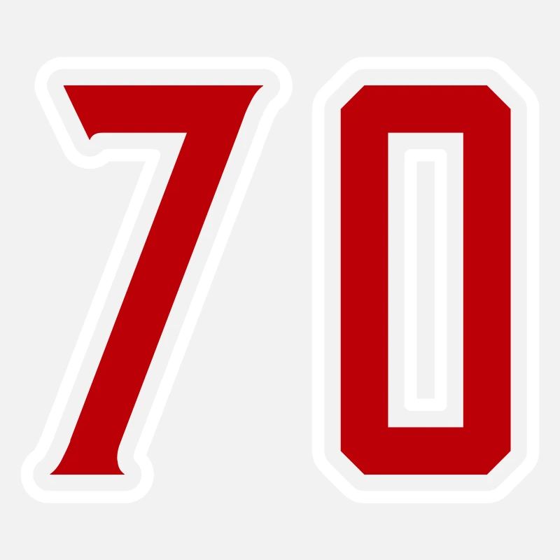 Symbole de 70 chiffres
