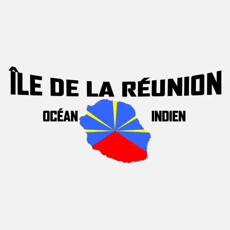 La Réunion C'est Mon Ile Préférée Cadeau Drapeau