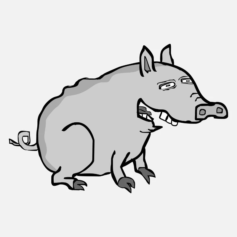 Funny Pig
