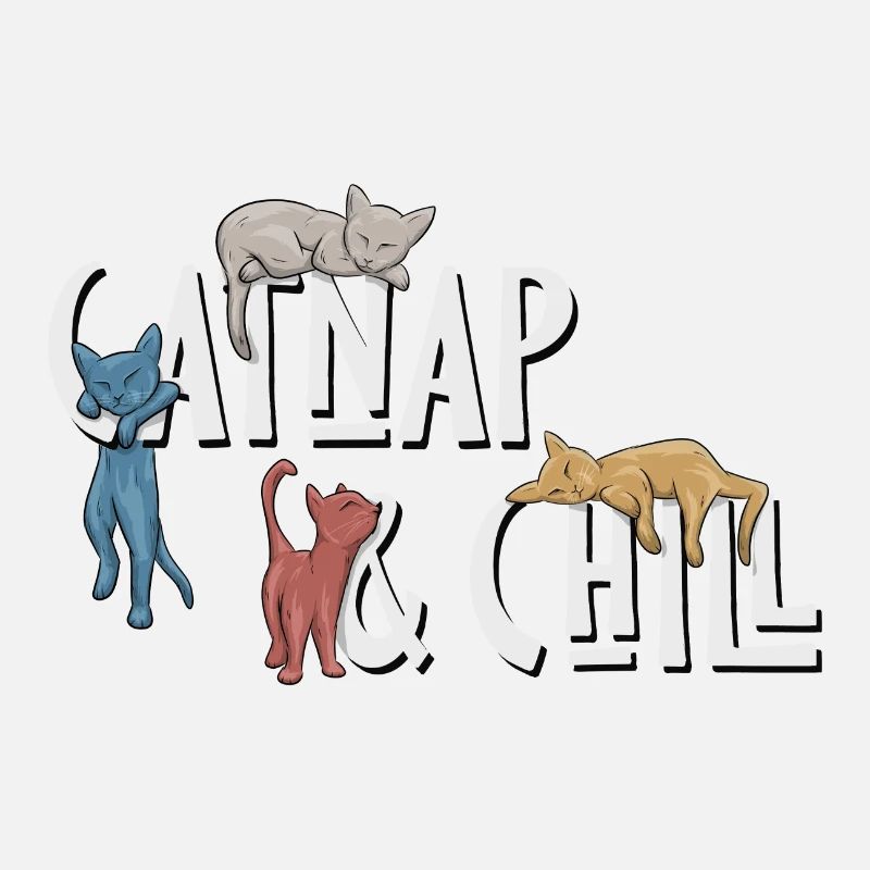 Catnap & Chill! Gemütlich entspannte süße Katzen