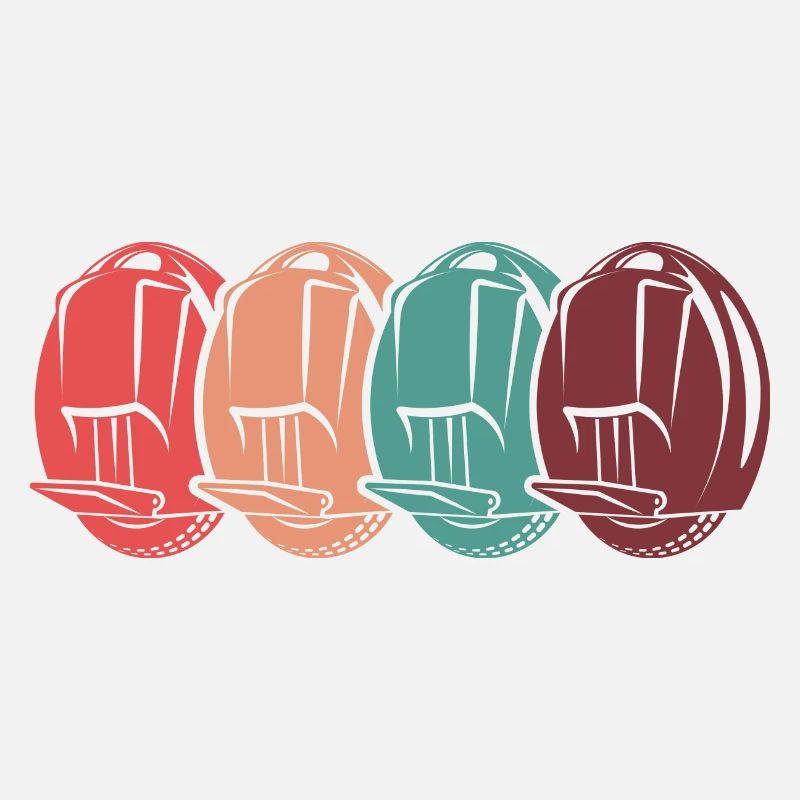 monoroues multicolores Design pour les fans de