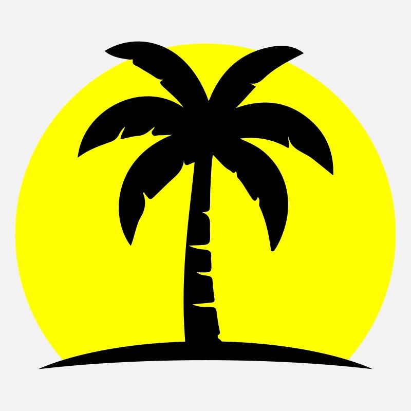 Palm Tree Beach Soleil