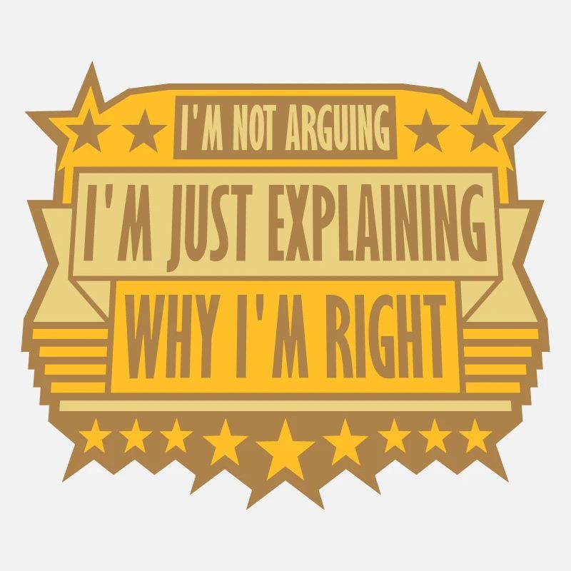 I m not arguing