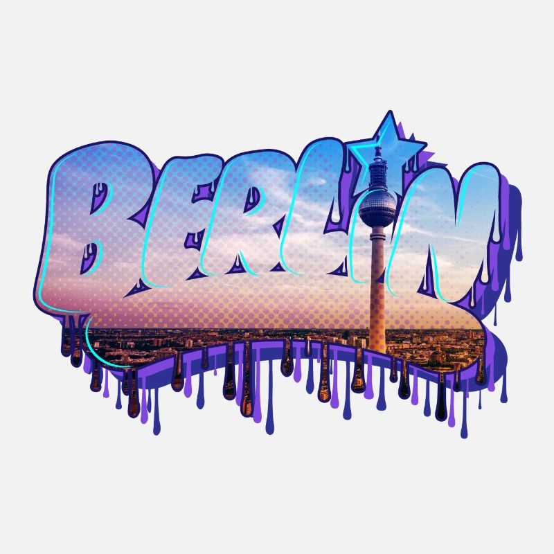Berlin Graffiti Schriftzug