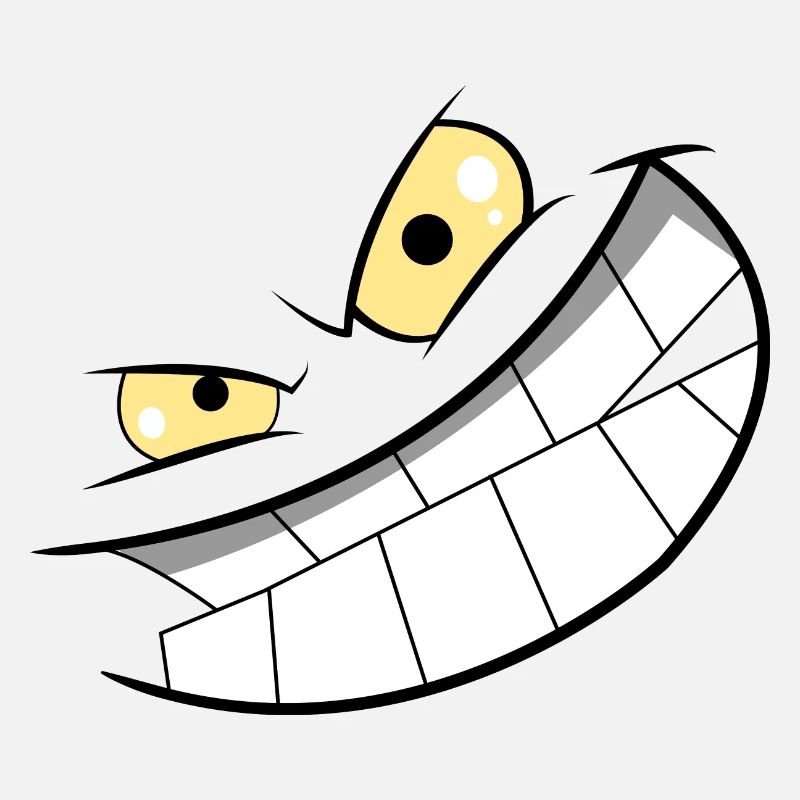 Comic Smiley Gesicht