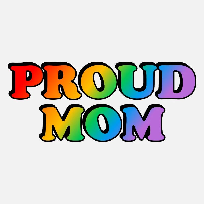 Stolze Mutter LGBTQ Regenbogen LGBT Pride Monat