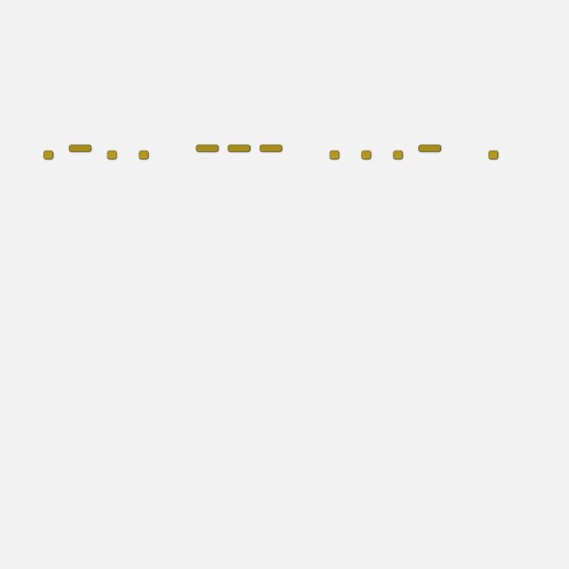 Morse Code Love 3D t